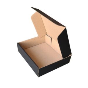 Black Gift Shipper Box – Small 200mm x 160mm x 50mm