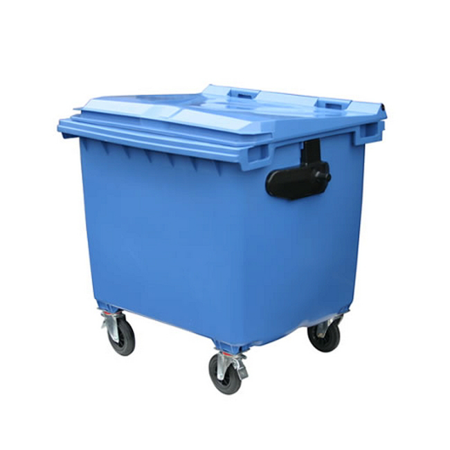 240L Brown Wheelie Bin for Garden & Food Waste