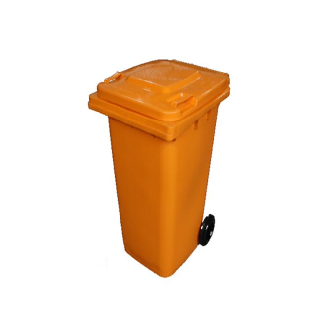 240L Black Wheelie Bin for General Waste