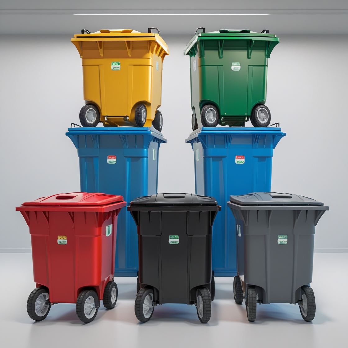 Wheelie Bins - Durable Waste Management Bin