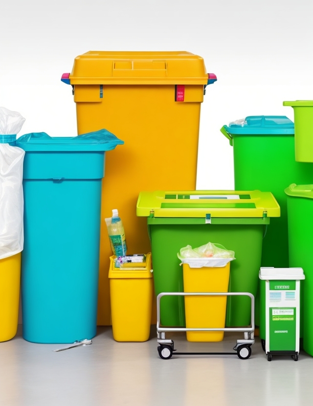 80L Mini Wheelie Bin - Petite & Practical