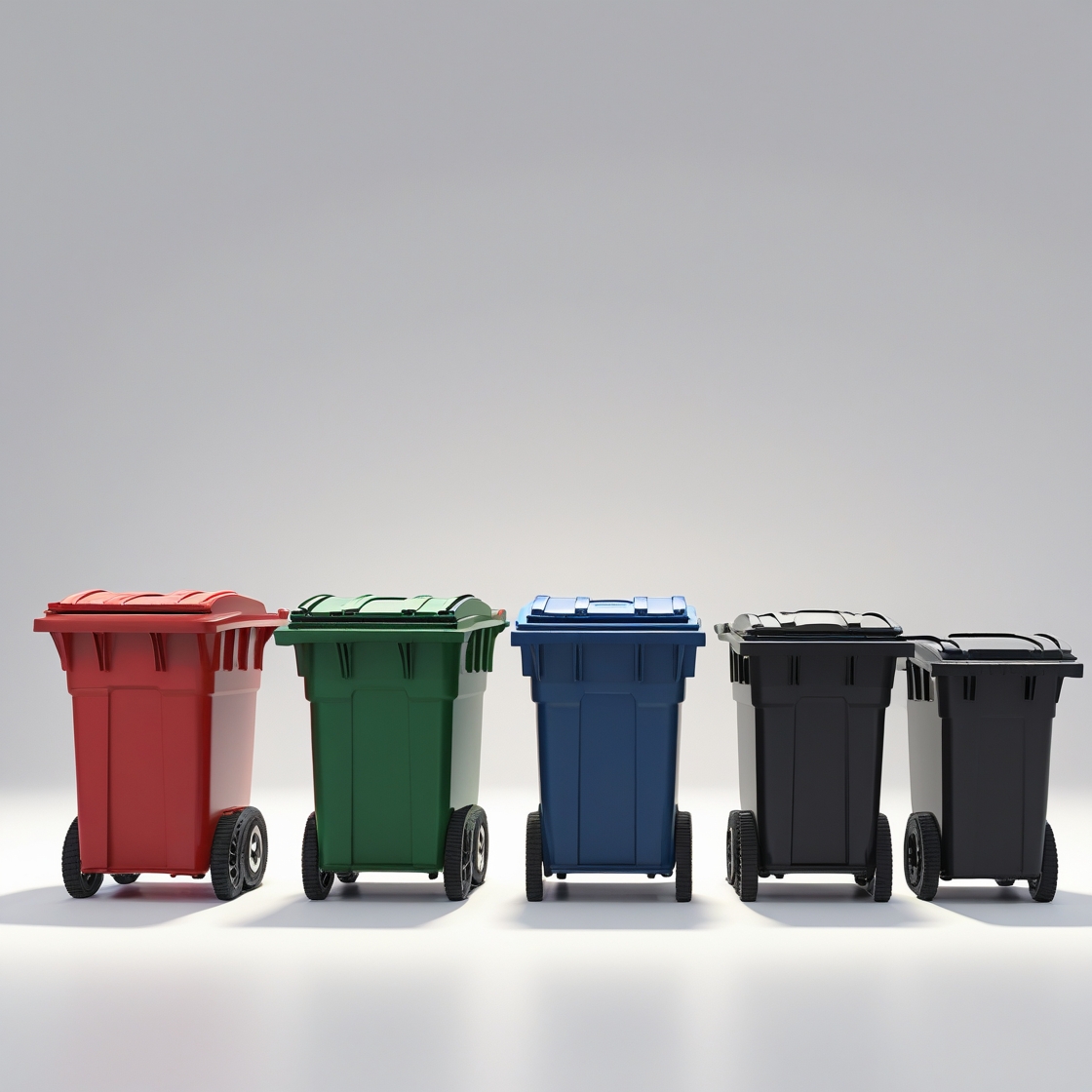 110 Litre Wheelie Bin - Durable Waste Management Bin