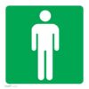 ABS Signage - Men's Toilet - 150 x 150mm - SIGNMT