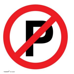 ABS Signage - No Parking - 150 x 15mm - SIGNNP