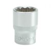 Bi-hex Socket - 12 Point - Chrome Vanadium - 1/2" Connector - Standard Length - 20mm - YT-1282