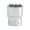Bi-hex Socket - 12 Point - Chrome Vanadium - 1/2" Connector - Standard Length - 24mm - YT-1286