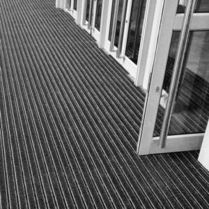 Outdoor Entrance Mat - Super Scraper - 200 x 1.3 cm - per Linear Metre - Black - PMS010001C