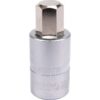 Hex Bit Socket - Chrome Vanadium - 1/2" Connector - Standard Length - HEX 14 x 50mm - YT-04387