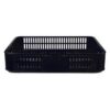 Slim Crate - Open Top - Live Bird - Vented - Plastic Crate - 74 x 53 x 15.5 cm - Recycled Material - Black - PI-LB10_slim-black