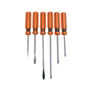 Screwdriver Set - Slotted and Philips - 6 Piece - TOOS1953