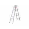 Stepladder - Heavy Duty Double Sided Aluminium - 8 Steps - 2.4m - LASD8
