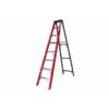 Fibreglass Single Sided Ladder - Industrial A-Frame - 6 Steps - 1.8m - FGS6