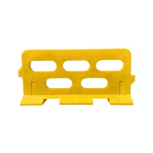 Road Barrier - Traffic - Plastic - Big Foot - Yellow - 2M - SXS101BFBYW