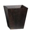 Waste Paper Bin - Contract Wooden Range - 29 x 29 x 30 cm - Imbuia - WAL956IM