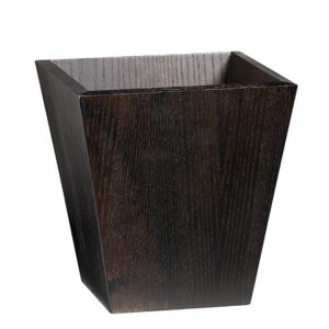 Waste Paper Bin - Contract Wooden Range - 29 x 29 x 30 cm - Imbuia - WAL956IM