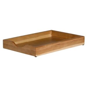 Letter Tray - Single - Executive Wooden Range - 34.5 x 26.8 x 4.5 cm - Cherry - 920CH
