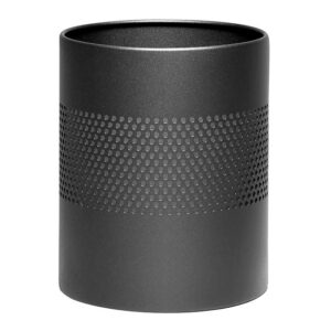 Waste Paper Bin - Round Perforated Range - Metal - 24 x 30 cm - Colour Options - 504BL