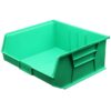 Stack & Hang Parts Storage Bin - Small Plastic Container - Size 8 - 37.5 x 42 x 18 cm - Green - BIN-8-GREEN