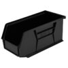 Stack & Hang Parts Storage Bin - Small Plastic Container - Size 5 - 28 x 14 x 13 cm - Black - BIN-5-BLACK