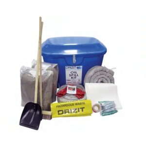 Spill Kit - Includes GRP Container - Oil - Blue - Absorbs 500L - SK40990