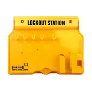 Lockout Station - Holds 10 Locks - 40.6 x 6.5 x 31.5cm