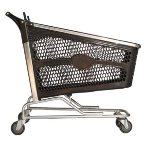 Steel and Plastic Shopping Trolley - Hybrid- 225L - Colour Options