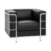 Single Seater - Le Cube - Le Corbusier - 1 Seater - Pleather - Colour Options
