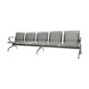 Airport Bench - Public Seating - Heavy Duty Standard Steel - Indoor Use - Flat Packed - Five Seater - 296 x 67 x 79 cm