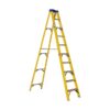 Partial Fibreglass Step Ladder - Single Sided - Industrial - 14 Steps - 4.2m