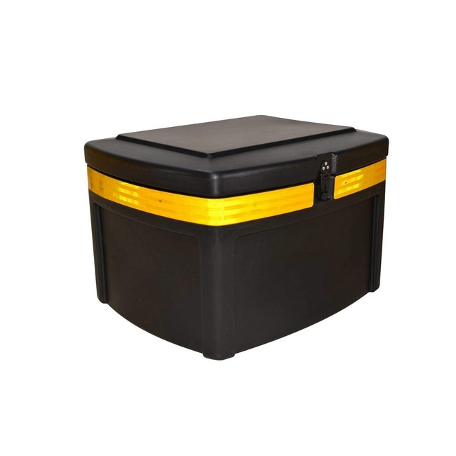 Delivery Bike Box - MKI - Reflective Tape - Plastic - 68 x 53 x 43 cm - Colour Options