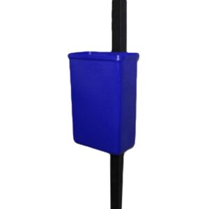 Refuse Bin - Pole Bin - Rectangular - Fixed - 50L - 39 x 21 x 60 cm