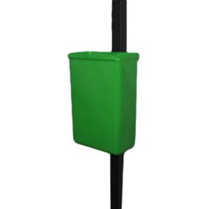 Refuse Bin - Pole Bin - Rectangular - Swivel - 50L - 39 x 21 x 60 cm