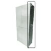 Bolted Shelving Steel Side Panel - Uni-Angle - Galvanised - 99.0 x 45.7 cm