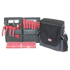 Kennedy Electrician's VDE Tool Bag & Kit - Fabric - 16 Pieces - 31.5 x 33.5 x 21 cm