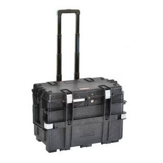 Kennedy Plastic Tool Service Case - Capacity 40kg - Black - 58 x 38 x 45.5 cm