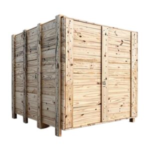 Solid Wooden Box Crate - 2 Way Entry - 120 x 100 x 100cm