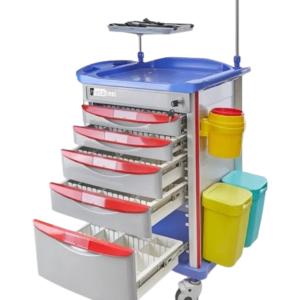 Emergency Crash Cart Trolley 5 drawers MS-C05