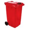 Wheelie Bin 240L Red- Non SABS
