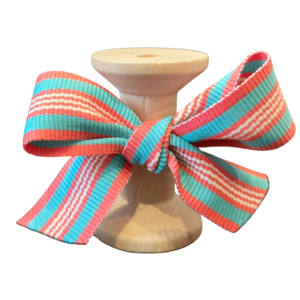 No 213 – Strawberry, Copper Green & Lt Cream Stripe 20mm
