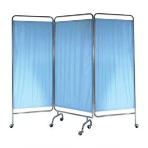 Mobile Bed Screen 3 Fold With Curtains Fs 5605 S