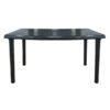 6 Seater table Black