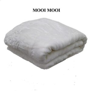 Mooi Mooi Plain 2 Ply Double Blanket