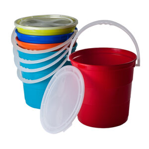 Diamond 20 Litre Bucket & Lid – Assorted Colours