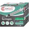 Syringe 2ml 3 Part L/Slip 100s Clinihealth