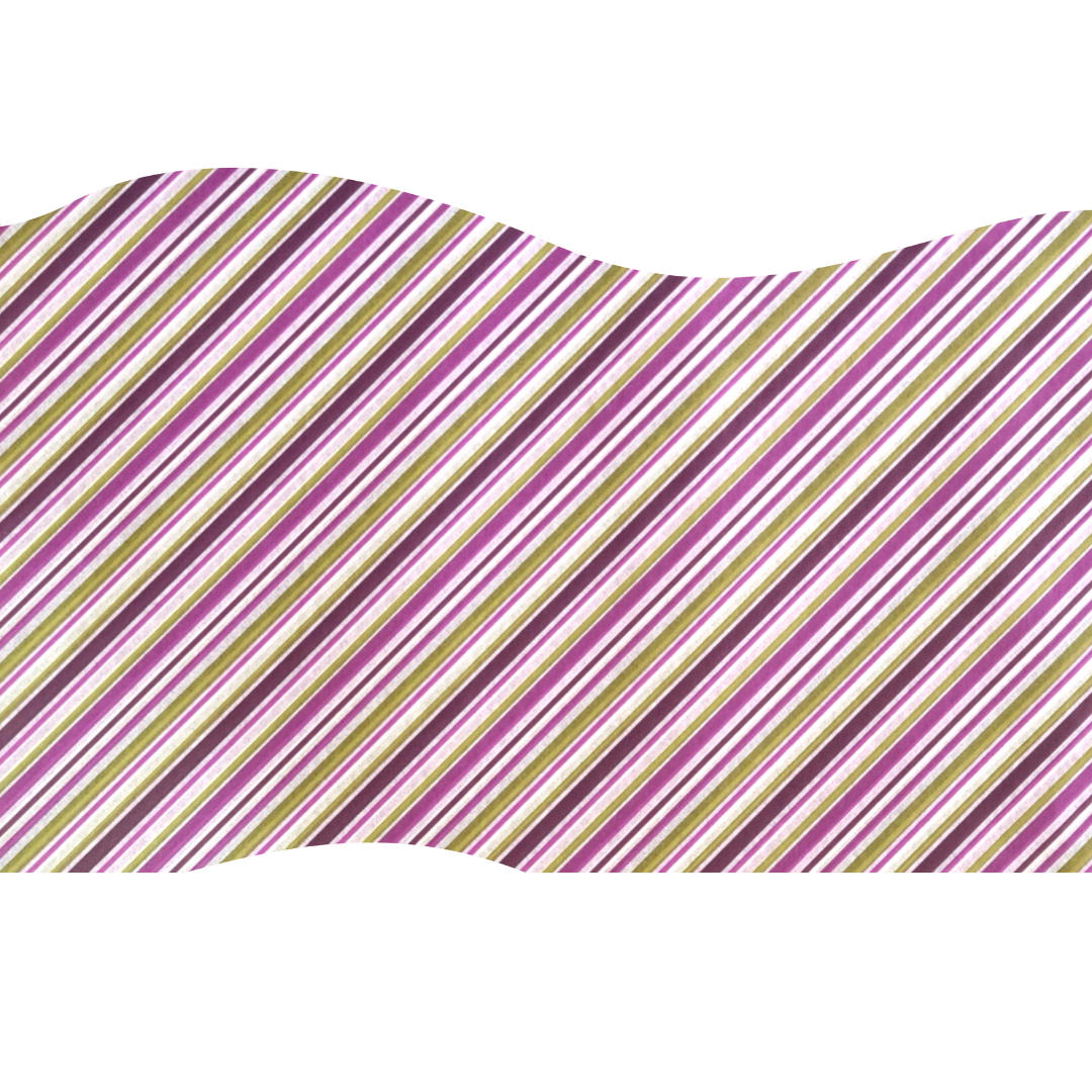 Oblique lines Wrapping Tissue (25 Sheet Pack)