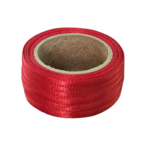 Ribbon – 3mm Red DF Satin x 20m