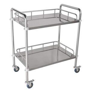 Stainless Steel Trolley – 2 Shelf