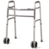Walker with front 4 wheels – Aluminum Lite