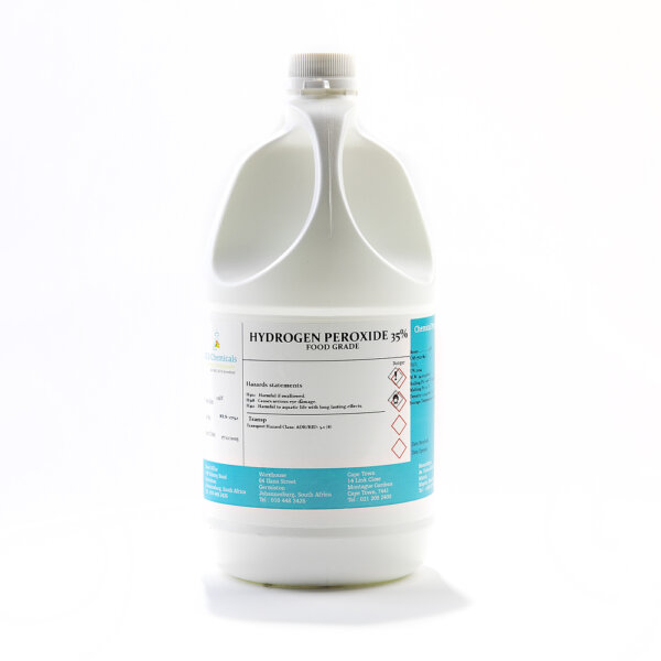 Hydrogen Peroxide 35% Food Grade – 2,5l