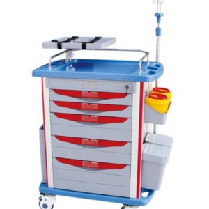 5 Drawer Emergency Trolley